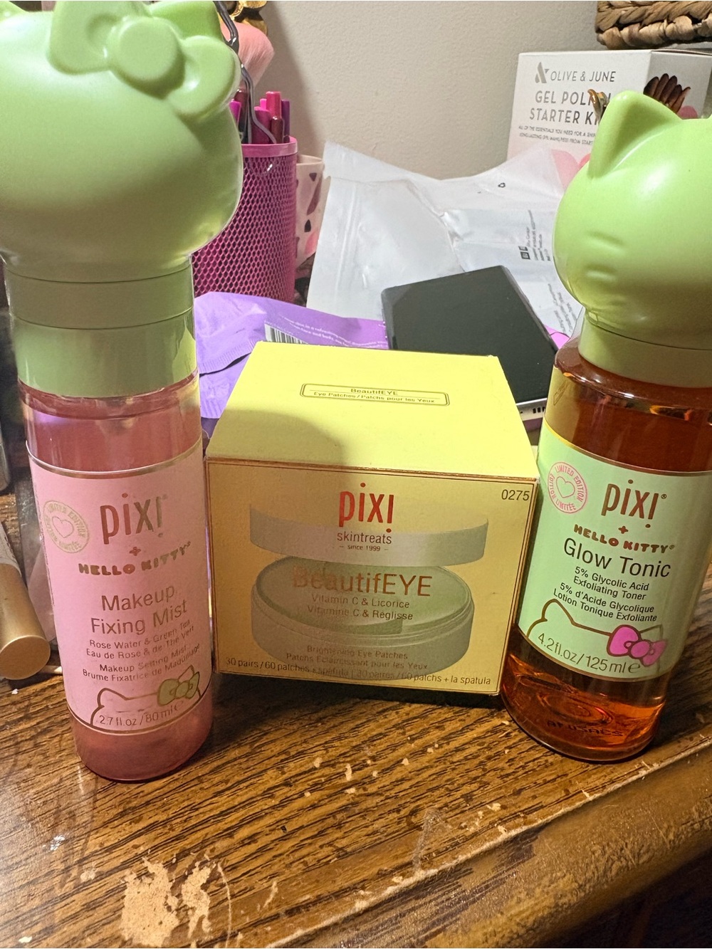 Pixi BeautifEYE Brightening Eye Patches - Yellow & Light Green Packaging